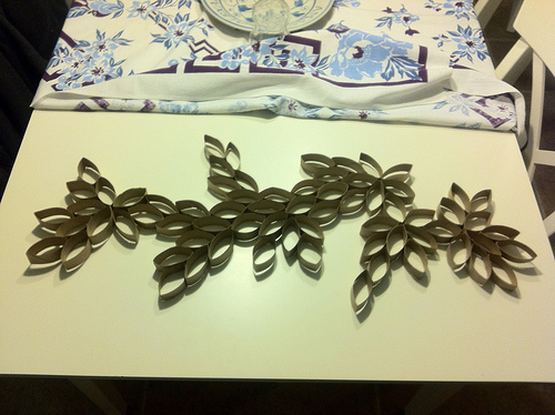 diy paper towel tube toilet paper tube wall art