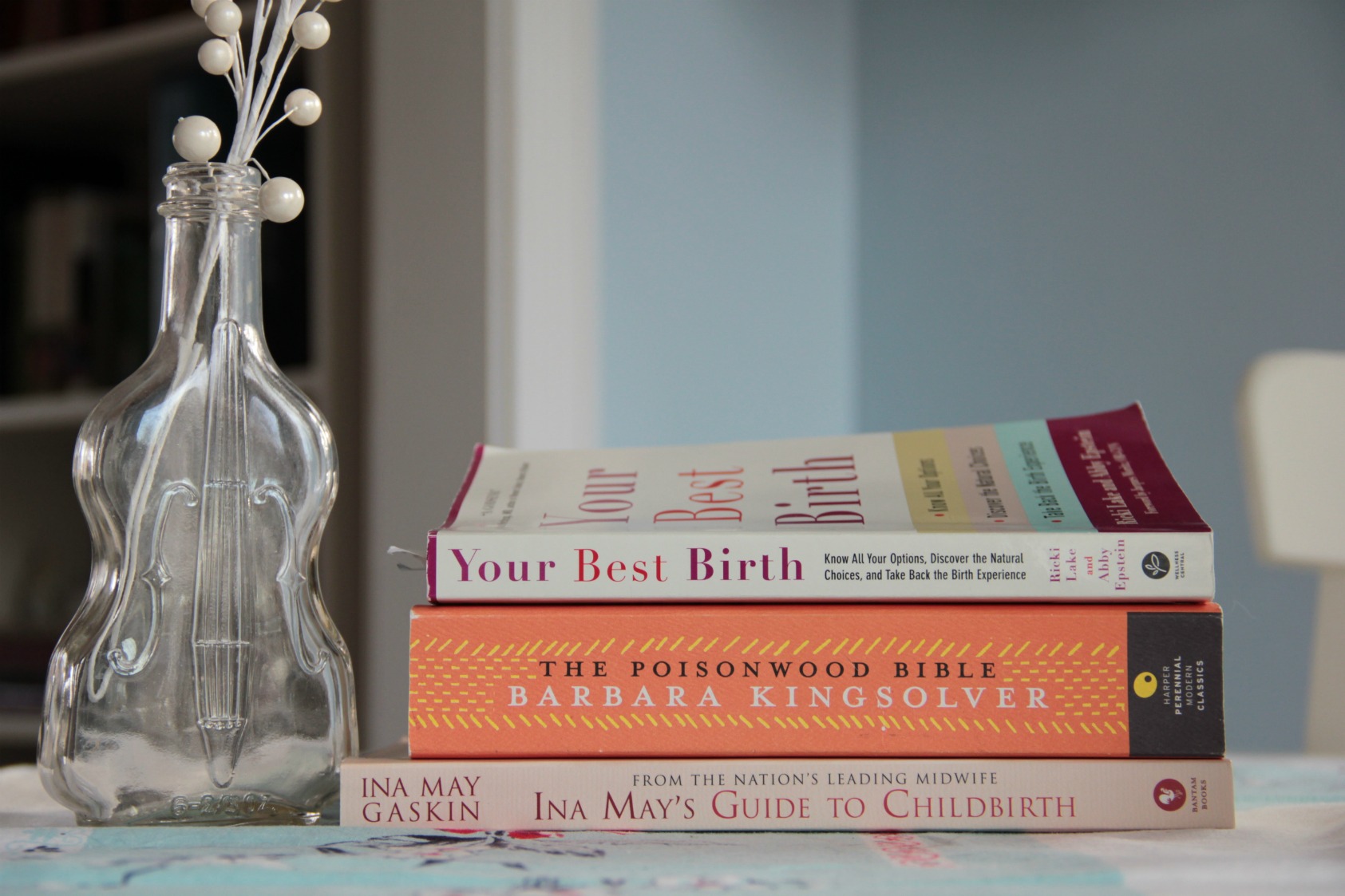 stack of books