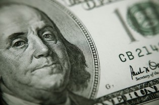 benjamin franklin one hundred dollar bill